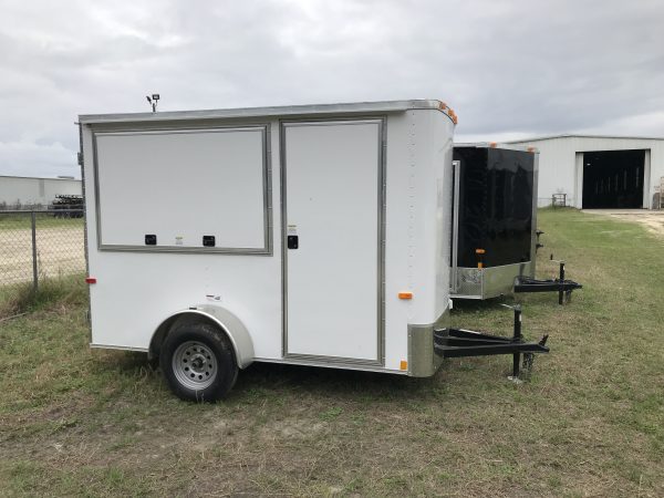 6x10 Single Axle Concession Trailer - Finished Interior - Electrical