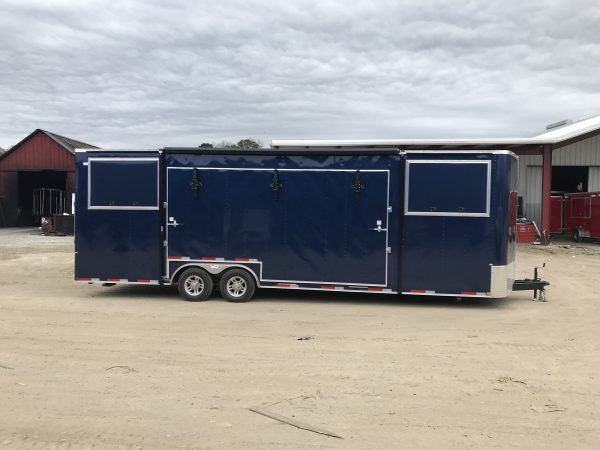 8.5x28 Tandem Axle Tournament Stage Trailer - 14' Stage - Image 5