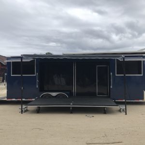 8.5x28 Tandem Axle Tournament Stage Trailer