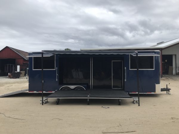 8.5x28 Tandem Axle Tournament Stage Trailer