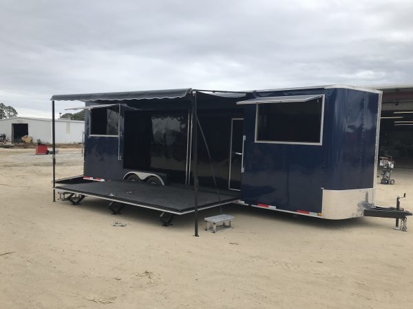 8.5x28 Tandem Axle Tournament Stage Trailer - 14' Stage - Image 11
