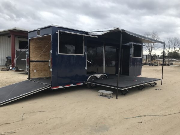 8.5x28 Tandem Axle Tournament Stage Trailer - 14' Stage - Image 12