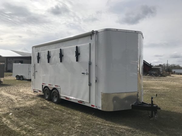 8.5x20 Tandem Axle Stage Trailer - 16' Stage - Finished Interior - Image 3