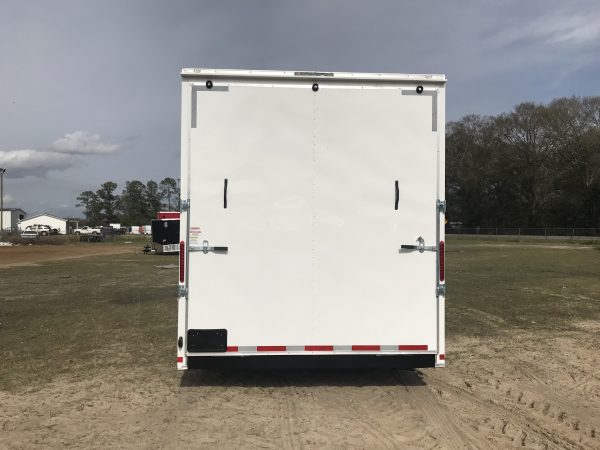 8.5x20 Tandem Axle Stage Trailer - 16' Stage - Finished Interior - Image 4