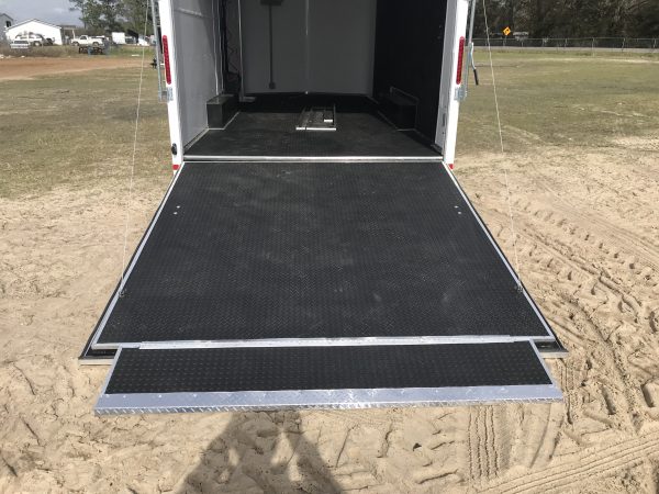 8.5x20 Tandem Axle Stage Trailer - 16' Stage - Finished Interior - Image 5