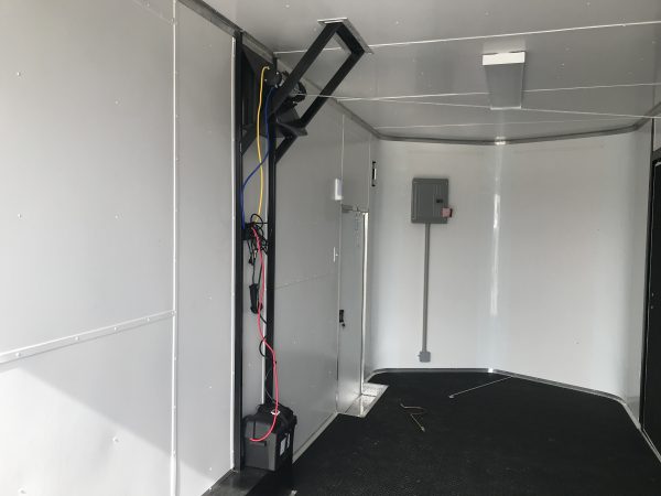 8.5x20 Tandem Axle Stage Trailer - 16' Stage - Finished Interior - Image 6