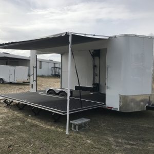 8.5x20 Tandem Axle Stage Trailer