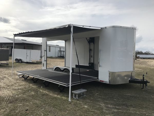 8.5x20 Tandem Axle Stage Trailer