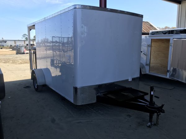 7x14 Single Axle Porch Concession Trailer - Sink Package - Finshed Interior - Image 2