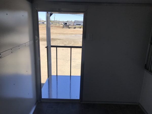 7x14 Single Axle Porch Concession Trailer - Sink Package - Finshed Interior - Image 7