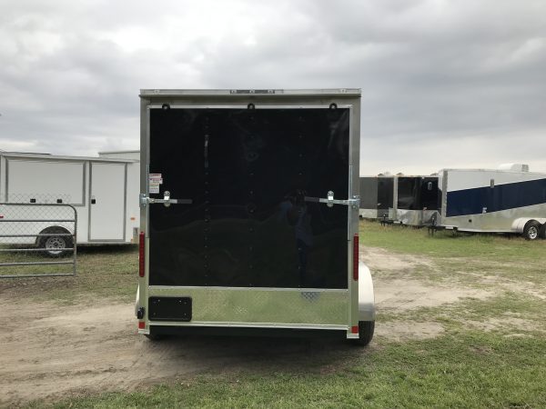 6x12 Tandem Axle Motorcycle Hauler - Etrack - Insulated roof liner - Image 3