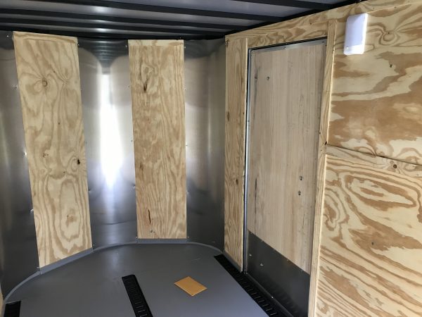 6x12 Tandem Axle Motorcycle Hauler - Etrack - Insulated roof liner - Image 6