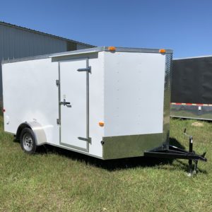 7x12 Single Axle Motorcycle Trailer