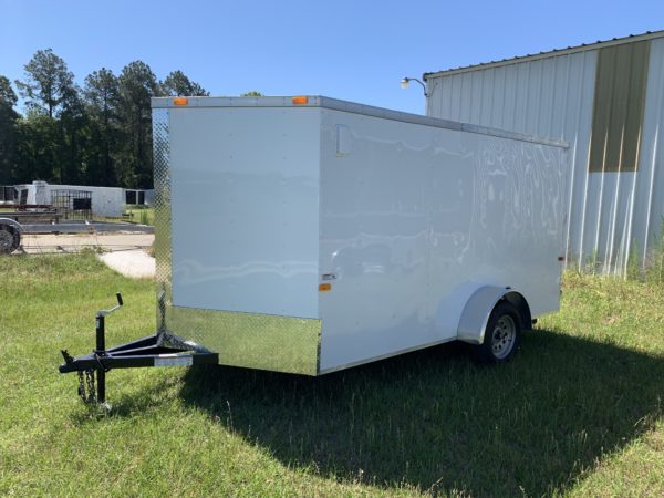 7x12 Single Axle Motorcycle Trailer