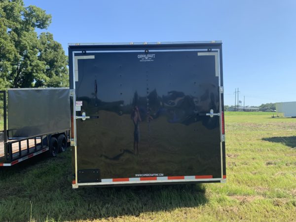 8.5 x 24 Tandem Axle - 7000# Torsion Axles - Corvette Style Fenders - 48'' Escape Door - Image 3