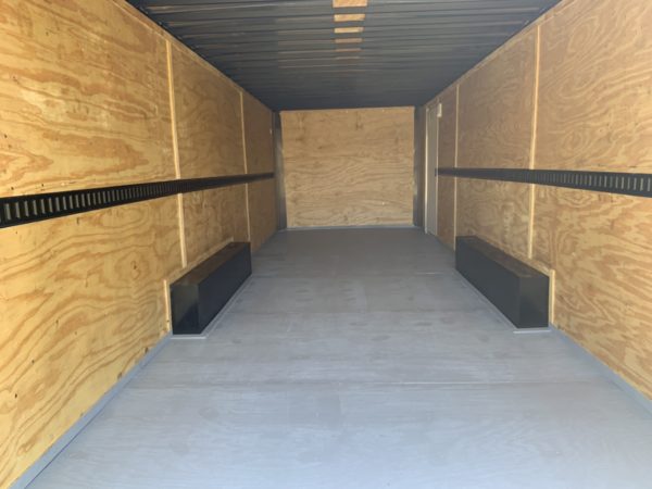 8.5 x 24 Tandem Axle - 7000# Axles - 12'' On Center Floors, Walls, and Roof - Etrack - Image 5