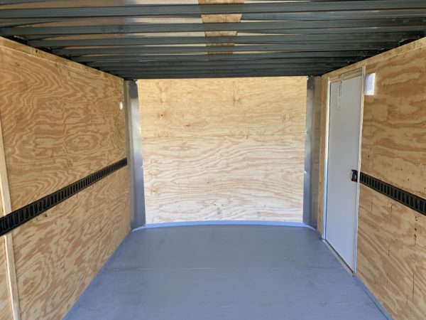 8.5 x 24 Tandem Axle - 7000# Axles - 12'' On Center Floors, Walls, and Roof - Etrack - Image 6