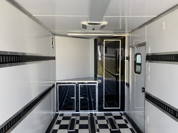 7 x 18 Tandem Axle - Fully Loaded - Finished Interior - Cabinets - Closet - A/C - Image 6