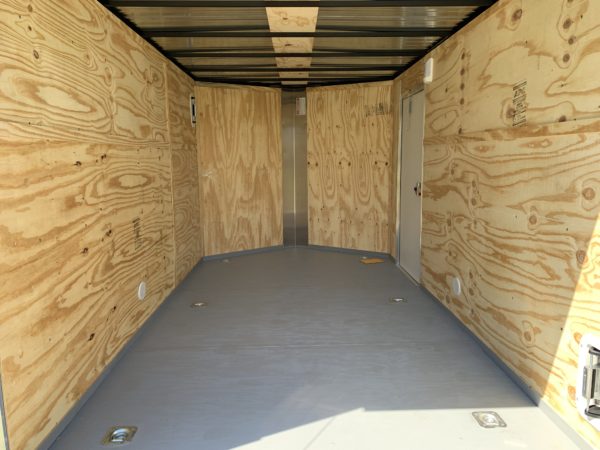 7 x 12 Single Axle - Motorcycle Trailer - D-Rings - Stabilizer Jacks - 6 Foot 3 Inch - Image 5