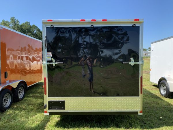 7×14 Tandem Axle Tornado Series – Rounded V-Nose – Ramp – 6 Foot 3 Inch - Image 3