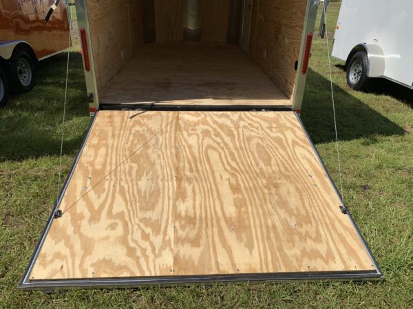 7×14 Tandem Axle Tornado Series – Rounded V-Nose – Ramp – 6 Foot 3 Inch - Image 4