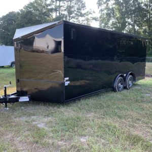 8.5 x 20 Tandem Axle - Black Out Package - Torsion Axles - E-Track