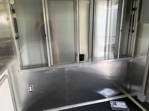 7x14 Tandem Axle Porch Concession Trailer - Electrical - Sink Package - Finished Interior - Image 5