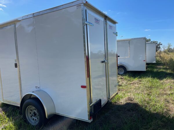 6×10 Single Axle Concession Series – Electrical – Finished Interior – Concession Window with Glass and Screens - Image 3