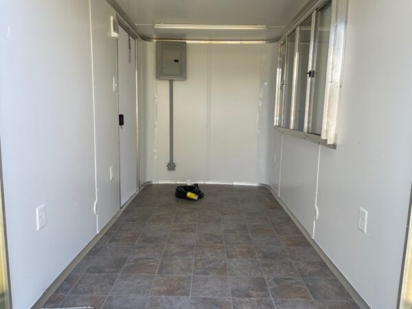 6×10 Single Axle Concession Series – Electrical – Finished Interior – Concession Window with Glass and Screens - Image 4