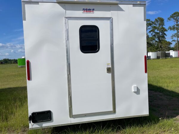8.5x20 Tandem Axle Concession Trailer - 8' Hood - Gas Lines - Sink Package - Electrical - Image 3