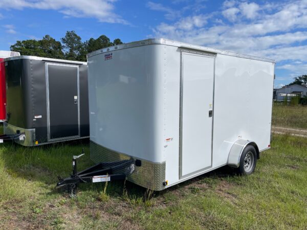 7×12 Single Axle Concession Series – Electrical – Finished Interior – Concession Window with Glass and Screens - Image 2