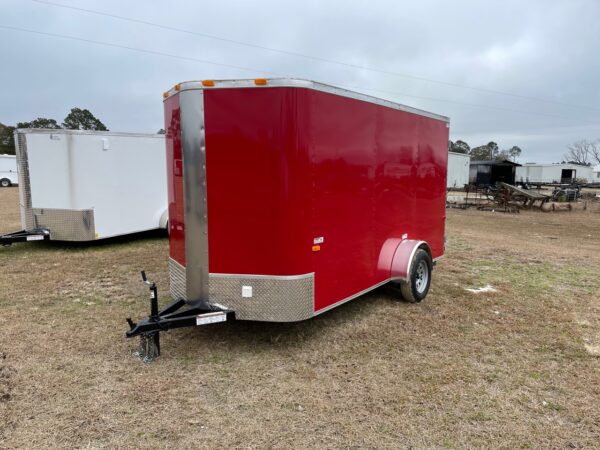 6×12 Single Axle – Electrical – Finished Interior – Serving Window Glass and Screens - Image 2