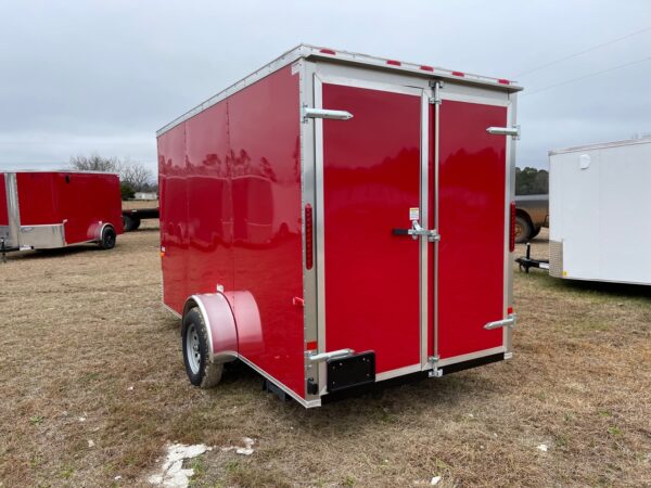 6×12 Single Axle – Electrical – Finished Interior – Serving Window Glass and Screens - Image 3