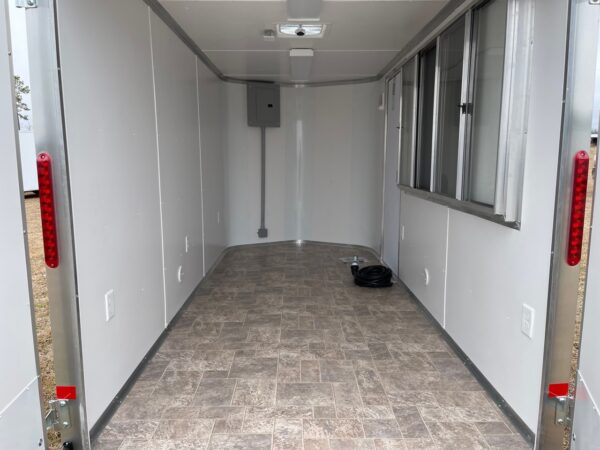 6×12 Single Axle – Electrical – Finished Interior – Serving Window Glass and Screens - Image 4