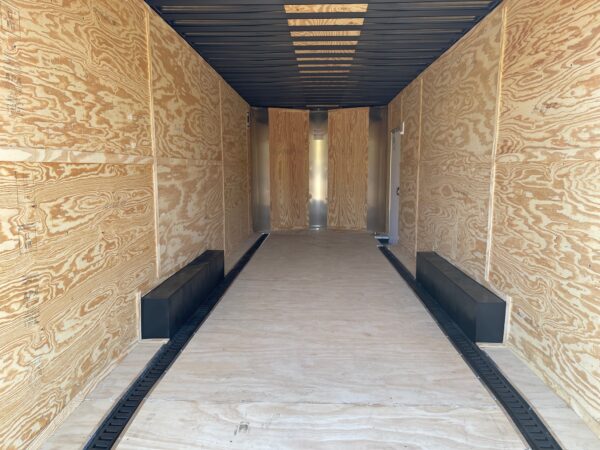 8.5 x 24 Tandem Axle – 7000# Axles – 12” On Center Floors, Walls, and Roof – Etrack - 7 Foot 6 Inch Ceiling - Image 5