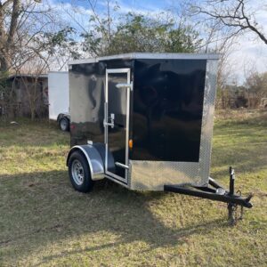 5x6 Single Axle - Ramp Door - Side Door - E-track
