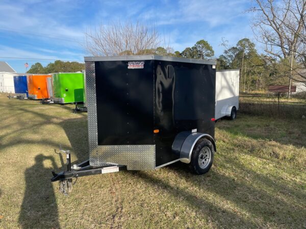 5x6 Single Axle - Ramp Door - Side Door - E-track - Image 2