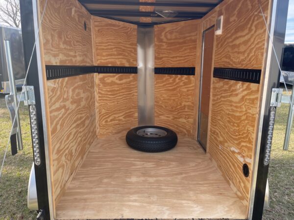 5x6 Single Axle - Ramp Door - Side Door - E-track - Image 5