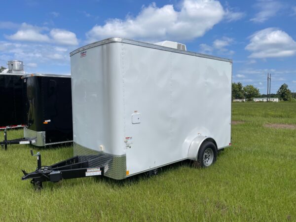 6×12 Single Axle Concession Trailer- Sink Package – Finished Interior – 7 Foot Ceiling – 13,500 BTU A/C - Image 2