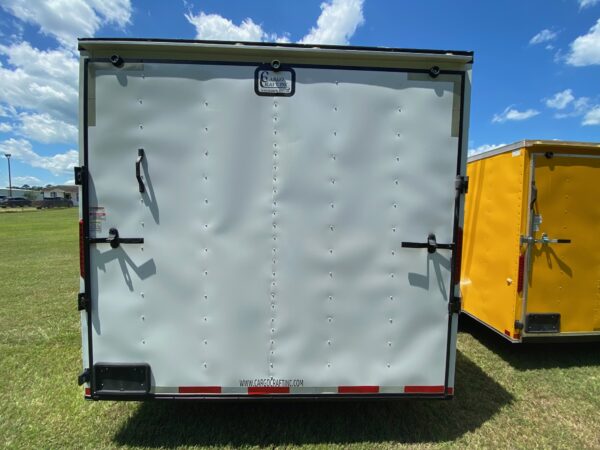 8.5×18 Tandem Axle Trailer – 5200# Axles – 4500# Ramp – D-Ring Tie Downs - Image 3