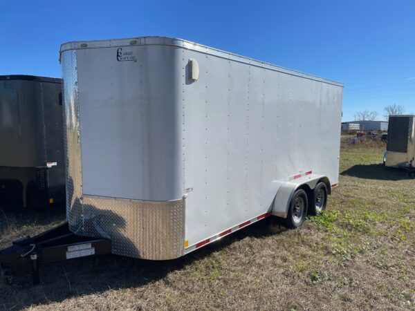 7×16 Tandem Axle Trailer – 16” On Center Floors & Walls – 5200# Axles - 6 foot 6 Interior Height - Image 2