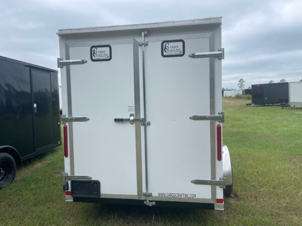 6×10 Single Axle Cargo Trailer – 16” On Center Floors and Walls – Double Doors – Side Door - Image 3