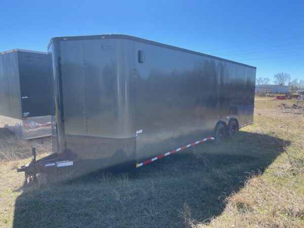 8.5×24 Tandem Axle Auto Carrier – 5200# Torsion Axles – 4500# Ramp – D-Ring Tie Downs - Image 2