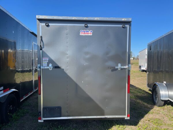 6×12 Single Axle Cargo Trailer by Cargo Craft Inc. – Ramp Door – 32” Bar Lock Side Door - Image 3