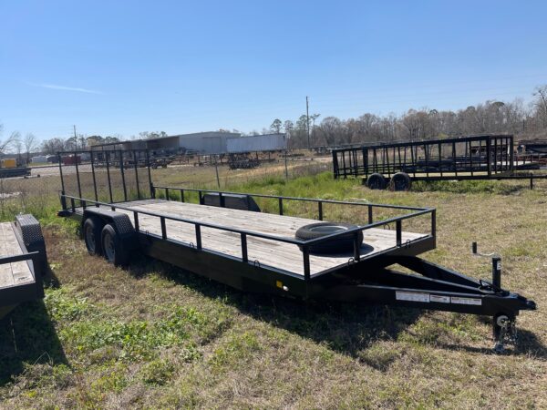 7×24 Tandem Axle Utility Trailer