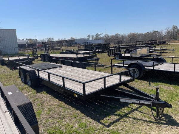 7×20 Tandem Axle Utility Trailer