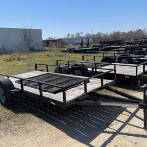 6×12 Single Axle Utility Trailer