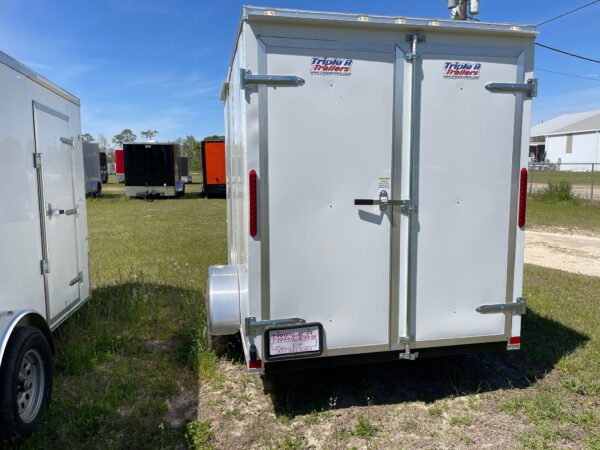 6×10 Single Axle Concession Series – Electrical – Finished Interior – Concession Window with Glass and Screens - Image 3