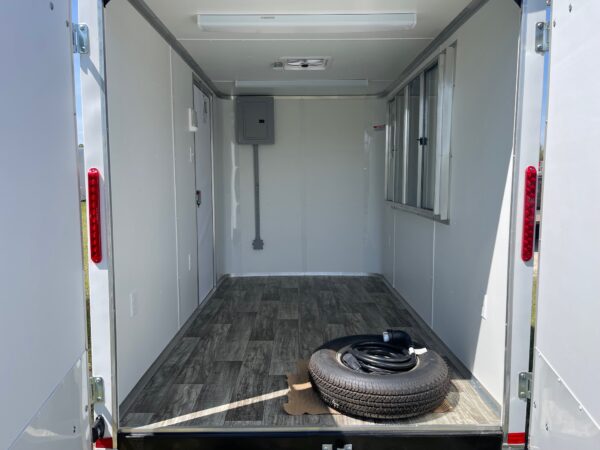 6×10 Single Axle Concession Series – Electrical – Finished Interior – Concession Window with Glass and Screens - Image 4