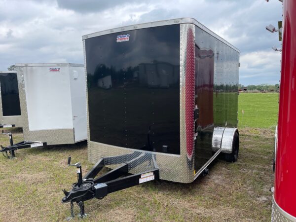 7×12 Single Axle Concession Trailer- Sink Package – Finished Interior – 7 Foot Ceiling – Poly Core - Image 2